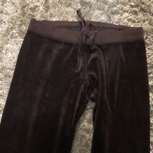Brown Velour Juicy Sweatpants
